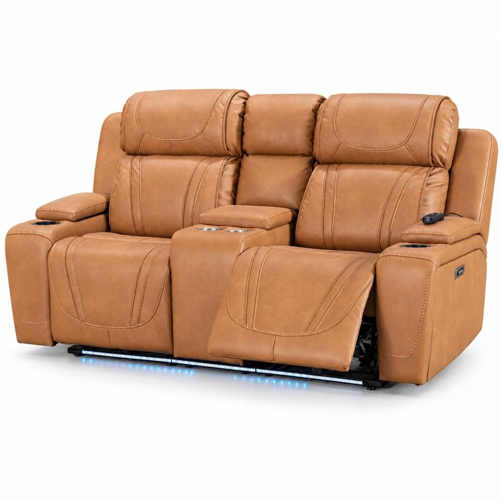 Tattva Signature 2-Seat Loveseat with console