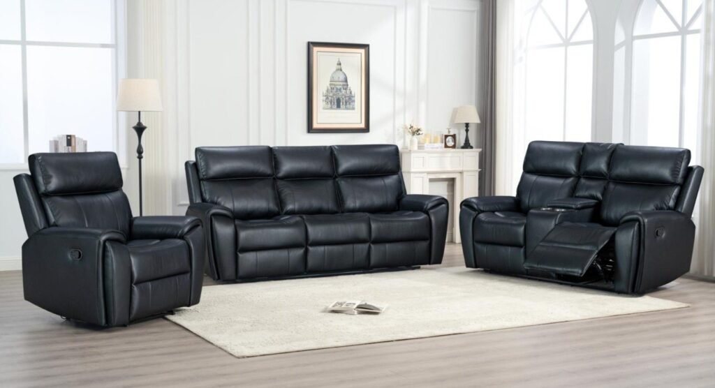 Black Reclining Set